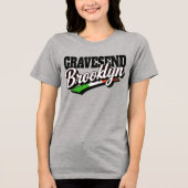 Gravesend Brooklyn  Tri-Blend Shirt (Vorderseite)