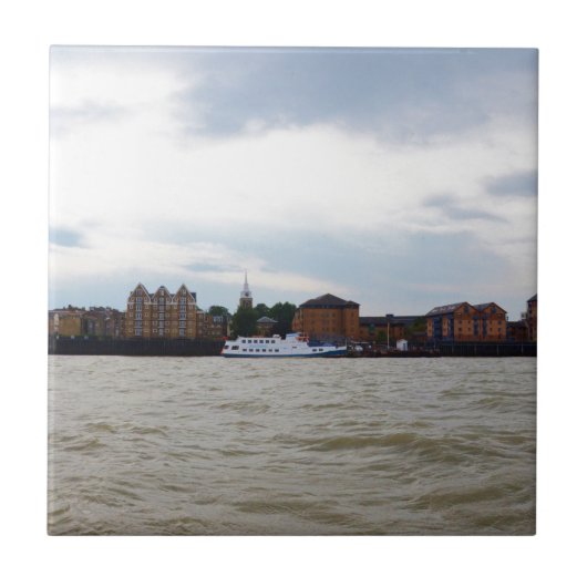 Gravesend in Kent. Fliese (Vorderseite)