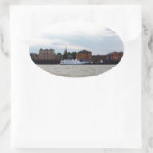 Gravesend in Kent Ovaler Aufkleber (Tasche)