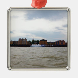 Gravesend in Kent. Silbernes Ornament