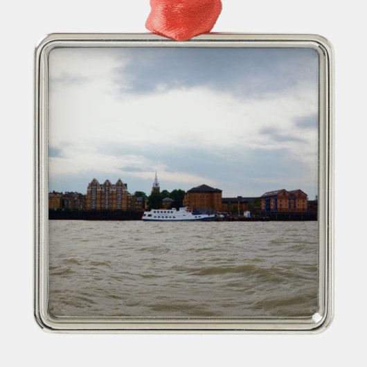 Gravesend in Kent. Silbernes Ornament (Vorne)