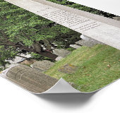 Gravesite von Gov. Bradford Poster (Ecke)