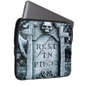 Gravestone Grave Halloween Laptopschutzhülle (Vorne Rechts)