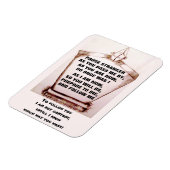 GRAVESTONE, PAUSE STRANGER POEM MAGNET (Linke Seite)
