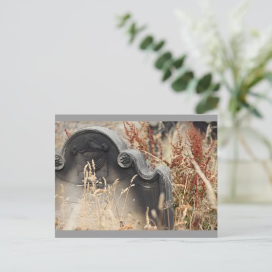 Gravestone Postkarte (Stehend Vorderseite)