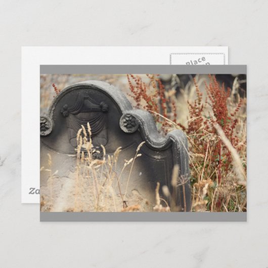 Gravestone Postkarte (Vorne/Hinten)