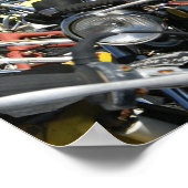 Graveyard auf dem Motorrad - Fotografie Poster (Ecke)