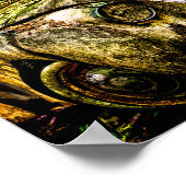 Graveyard Classic Car | Jaguar XK Poster (Ecke)