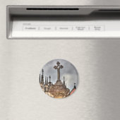 Graveyard Cross nah-up, Portugal Magnet (In Situ (Geschirrspüler))