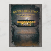 Graveyard Cruise Feiertagspostkarte (Vorderseite)