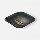 Graveyard Cruise Pappteller (Gewinkelt)