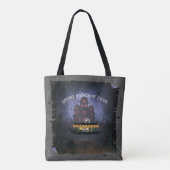 Graveyard Cruise Tote Tag Tasche (Rückseite)