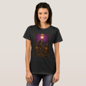 Graveyard Digger Skeleton Gothic Tarot Card for Gr T-Shirt (Vorne ganz)