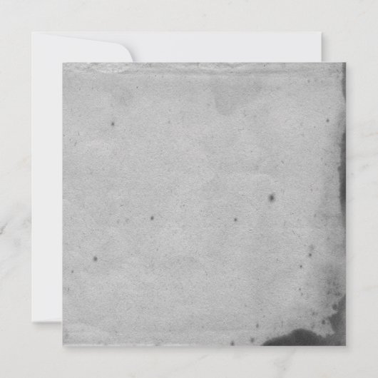 Graveyard-Halloween-Party Einladung (Rückseite)