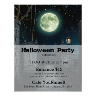Graveyard-Halloween-Party Flyer