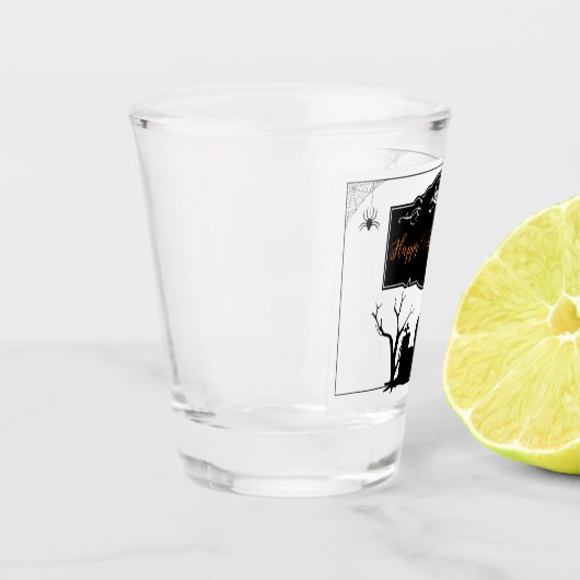 Graveyard Halloween Schnapsglas (Links)