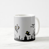 Graveyard Halloween-Tasse Kaffeetasse (VorderseiteRechts)