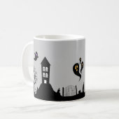 Graveyard Halloween-Tasse Kaffeetasse (Vorderseite Links)