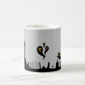 Graveyard Halloween-Tasse Kaffeetasse (Mittel)