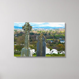 Graveyard Old Kilcullen Leinwanddruck