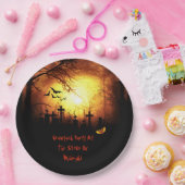 Graveyard-Party Halloween Pappteller (Party)