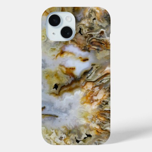 Graveyard Plume Agate Design Case-Mate iPhone Hülle (Rückseite)