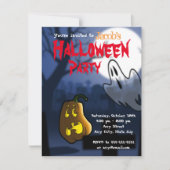Graveyard Scare Halloween/Geburtstag Einladung (Vorderseite)