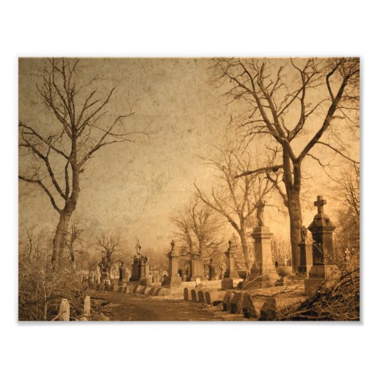 Graveyard Walk Fotodruck (Vorne)