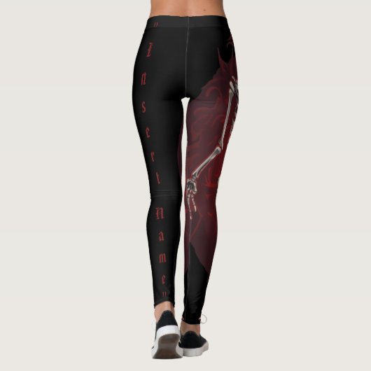 Graveyard Whispers Leggings (Rückseite)