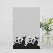 Graveyard-Wiedersehen Briefpapier (Stehend Vorderseite)