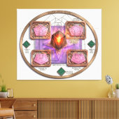 Gravi-CAPA: Aetheric Dimensional Drive System Leinwanddruck (Insitu (Wohnzimmer))