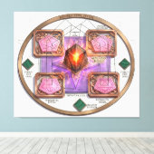 Gravi-CAPA: Aetheric Dimensional Drive System Leinwanddruck (Insitu (Holzboden))