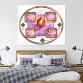 Gravi-CAPA: Ätherisches Dimensionsantriebssystem Leinwanddruck (Insitu (Schlafzimmer))