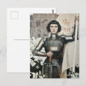 GravierJoan von Arc 1903 Postkarte (Vorne/Hinten)