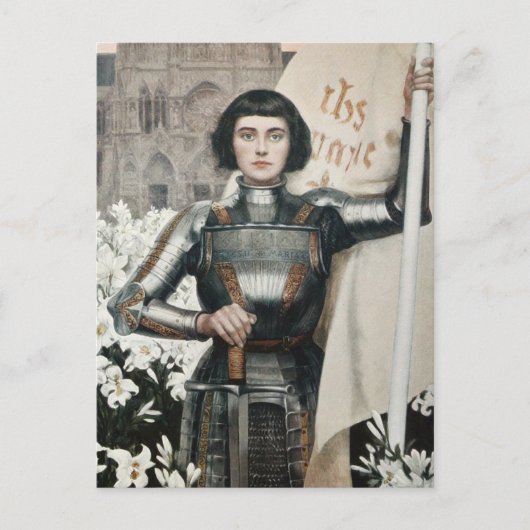 GravierJoan von Arc 1903 Postkarte (Vorderseite)