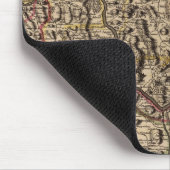 Gravierkarte des Rheintales Mousepad (Ecke)