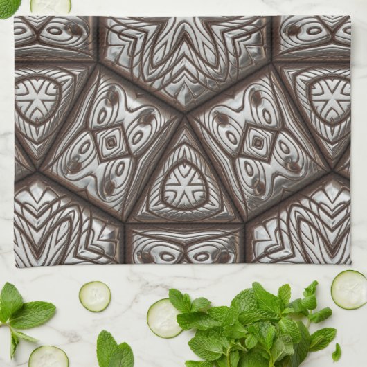 Graviert 1 Küchentücher (Gefaltet)