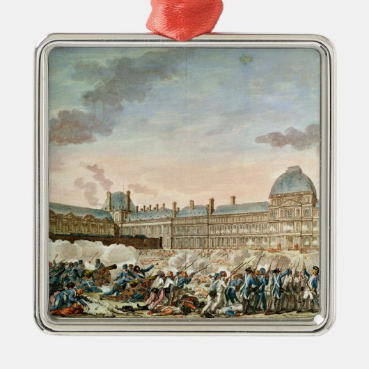 Graviert durch Isidore Stanislas Helman Silbernes Ornament (Vorne)