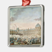 Graviert durch Isidore Stanislas Helman Silbernes Ornament (Links)