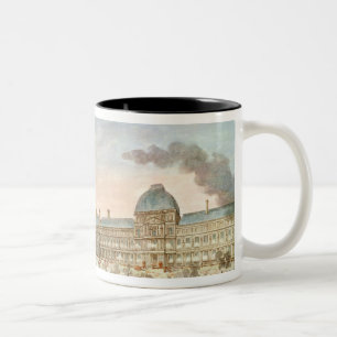 Graviert durch Isidore Stanislas Helman Zweifarbige Tasse