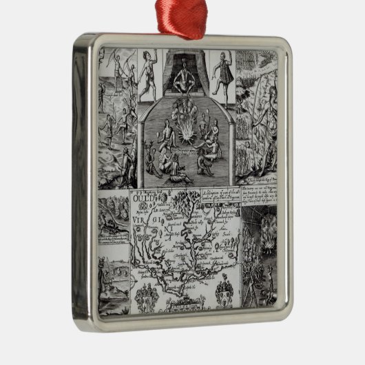 Graviert durch Robert Vaughan Silbernes Ornament (Rechts)