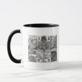 Graviert durch Robert Vaughan Tasse (Links)