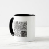 Graviert durch Robert Vaughan Tasse (Vorderseite Links)