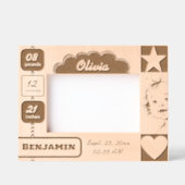 Gravierte Rahmen für Baby Script (Vorderseite)