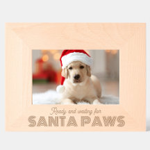 Gravierter Bilderrahmen, Weihnachten Hundebesitzer