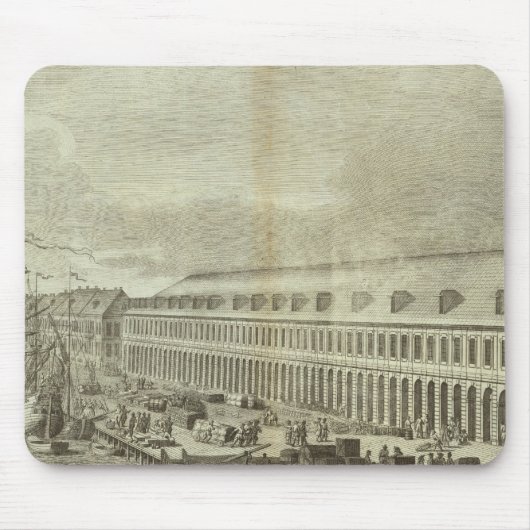 Gravierter Blick auf Sankt Petersburg 2 Mousepad (Vorne)