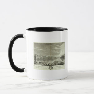 Gravierter Blick auf Sankt Petersburg 2 Tasse
