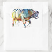 Gravitas 2010 rechteckiger aufkleber (Tasche)