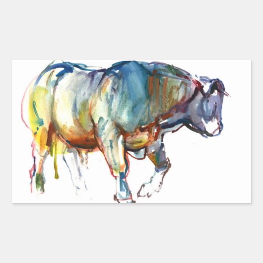 Gravitas 2010 rechteckiger aufkleber (Vorderseite)