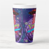 GRAVITÄT KANN MICH NICHT HALTEN MILCHTASSE (Vorderseite)